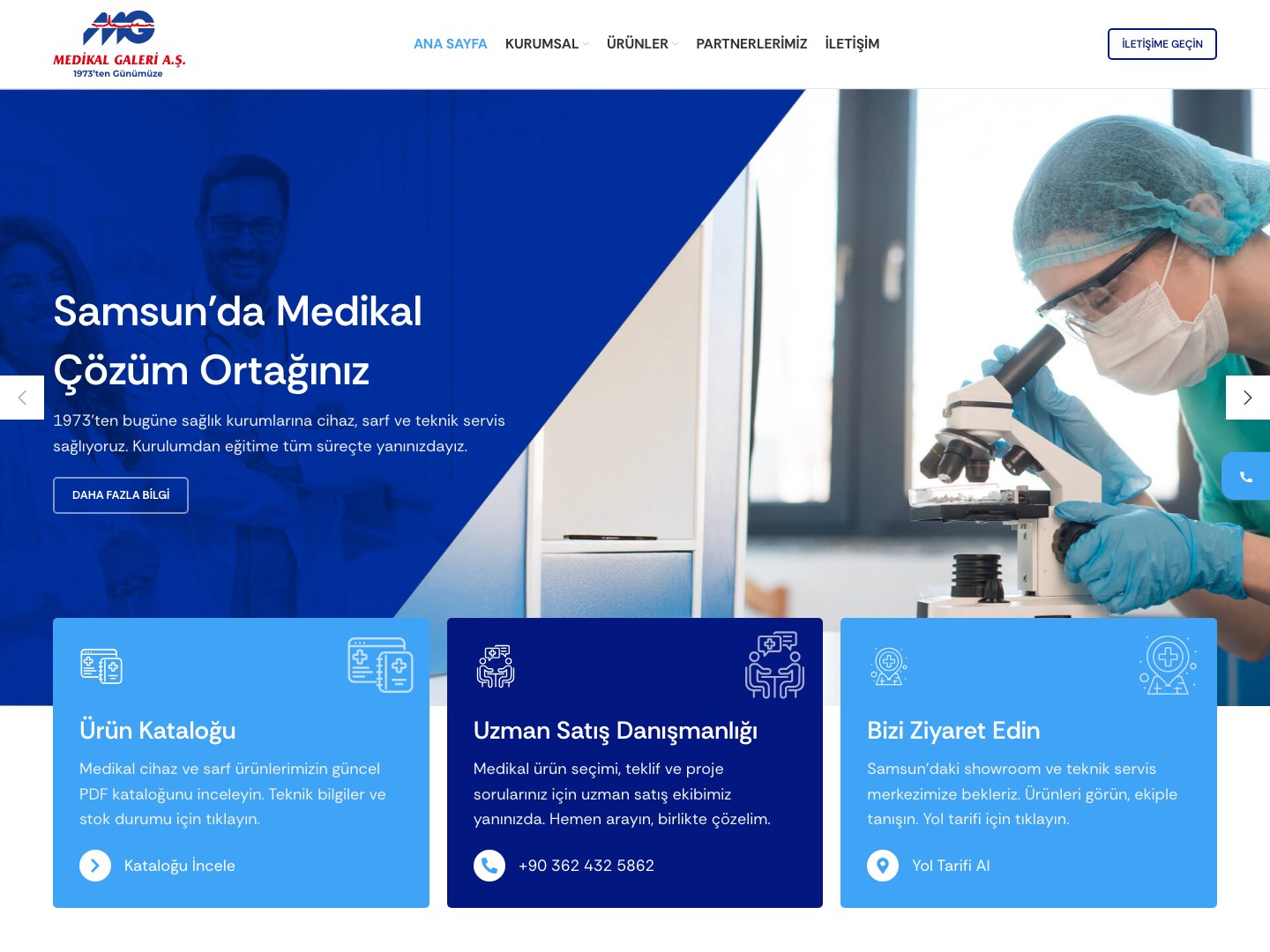 Medikal Galeri A.Ş. proje kapak görseli