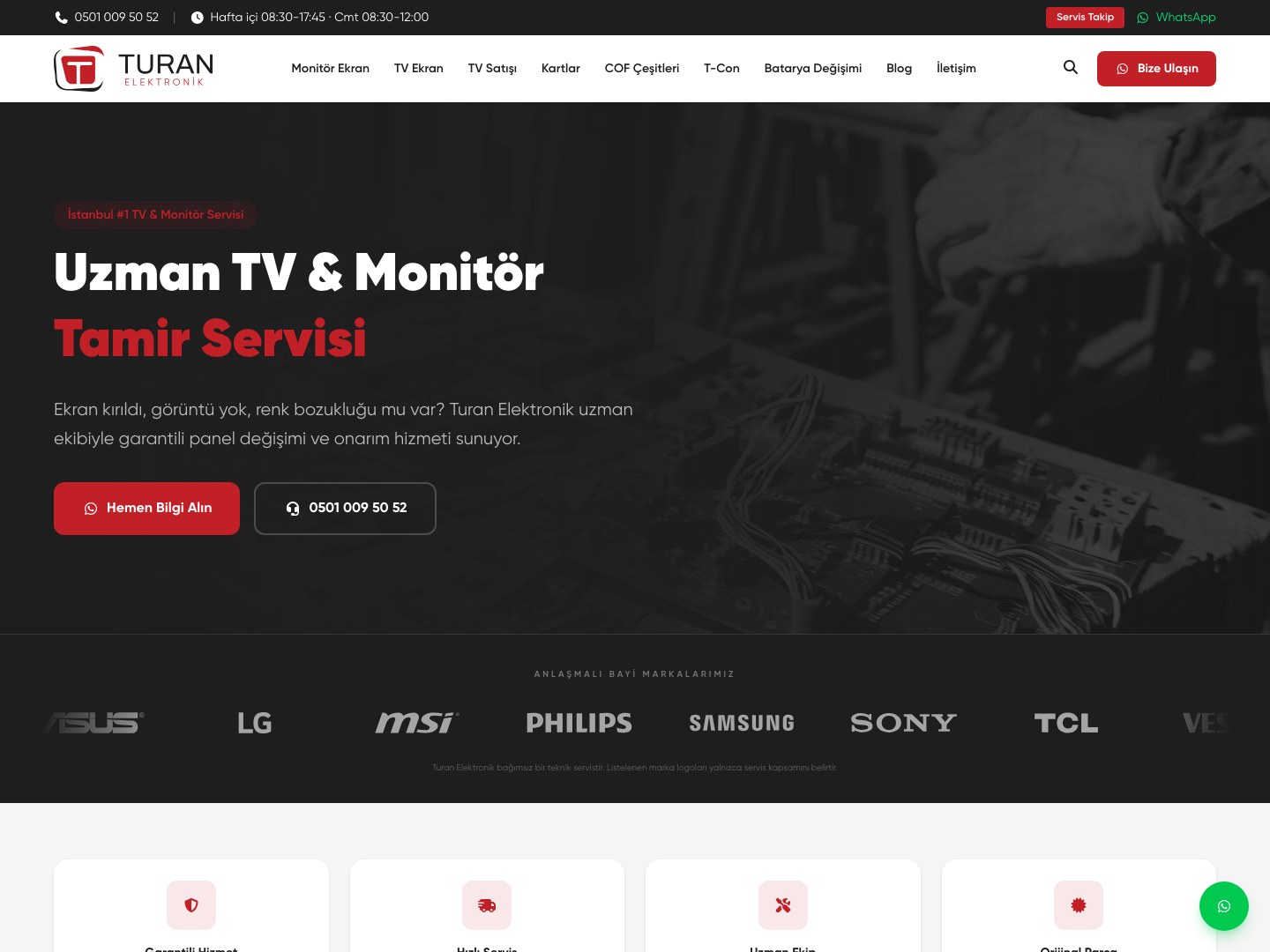 Turan Elektronik proje kapak görseli