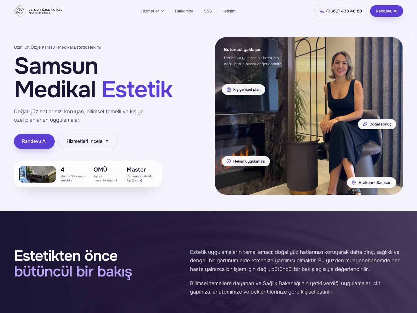 Uzm. Dr. Özge Karasu proje kapak görseli